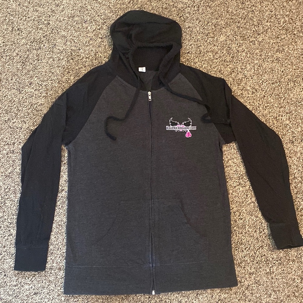 ILKB Kick Cancers A$$ Hooded Zip Sweatshirt
